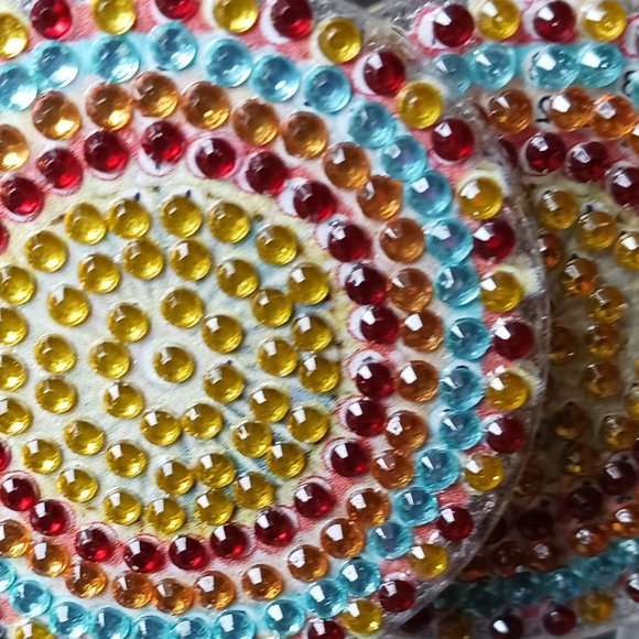 Handcrafted earrings circlique - Picture 2 of 2